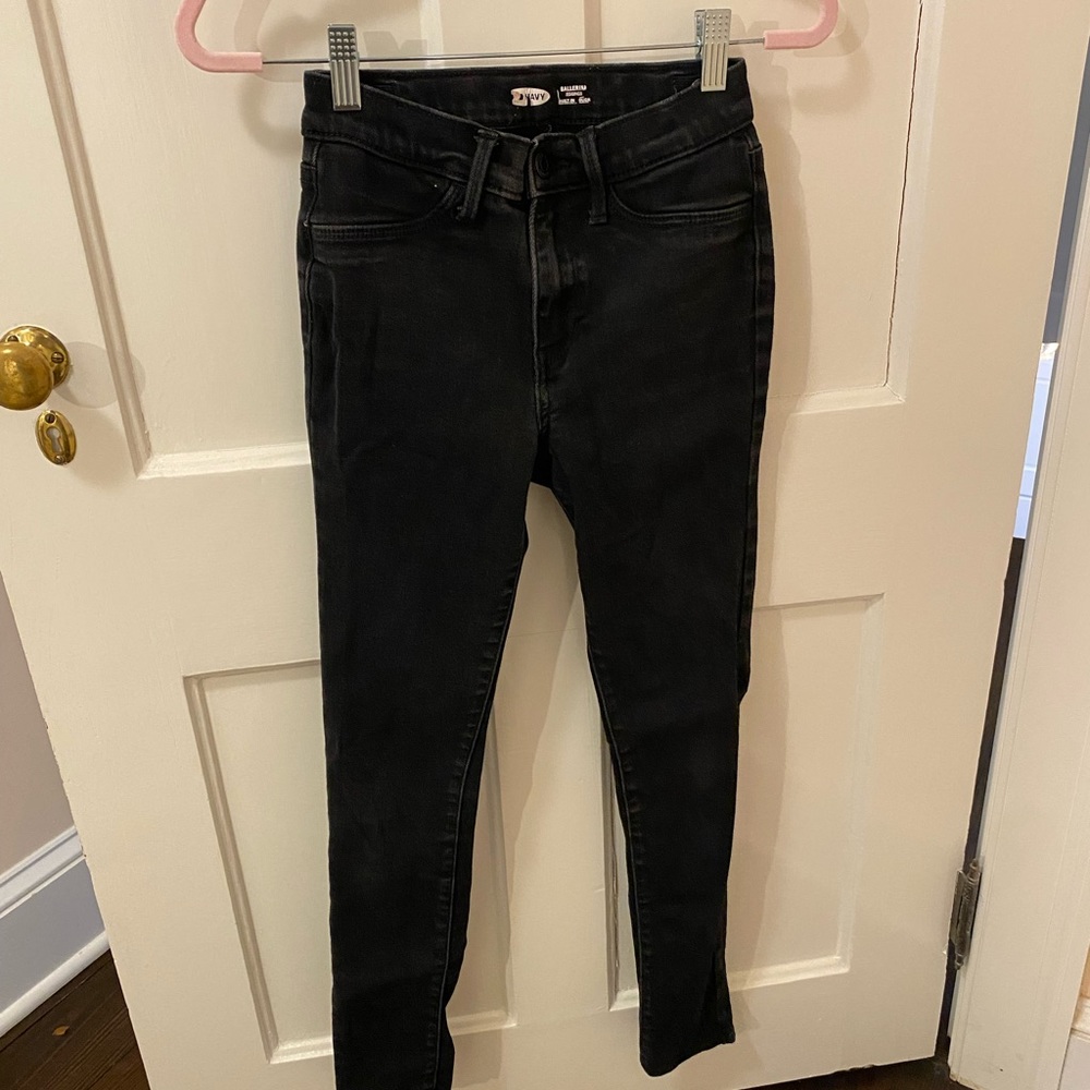 Old Navy Black Jeans Girls size 14